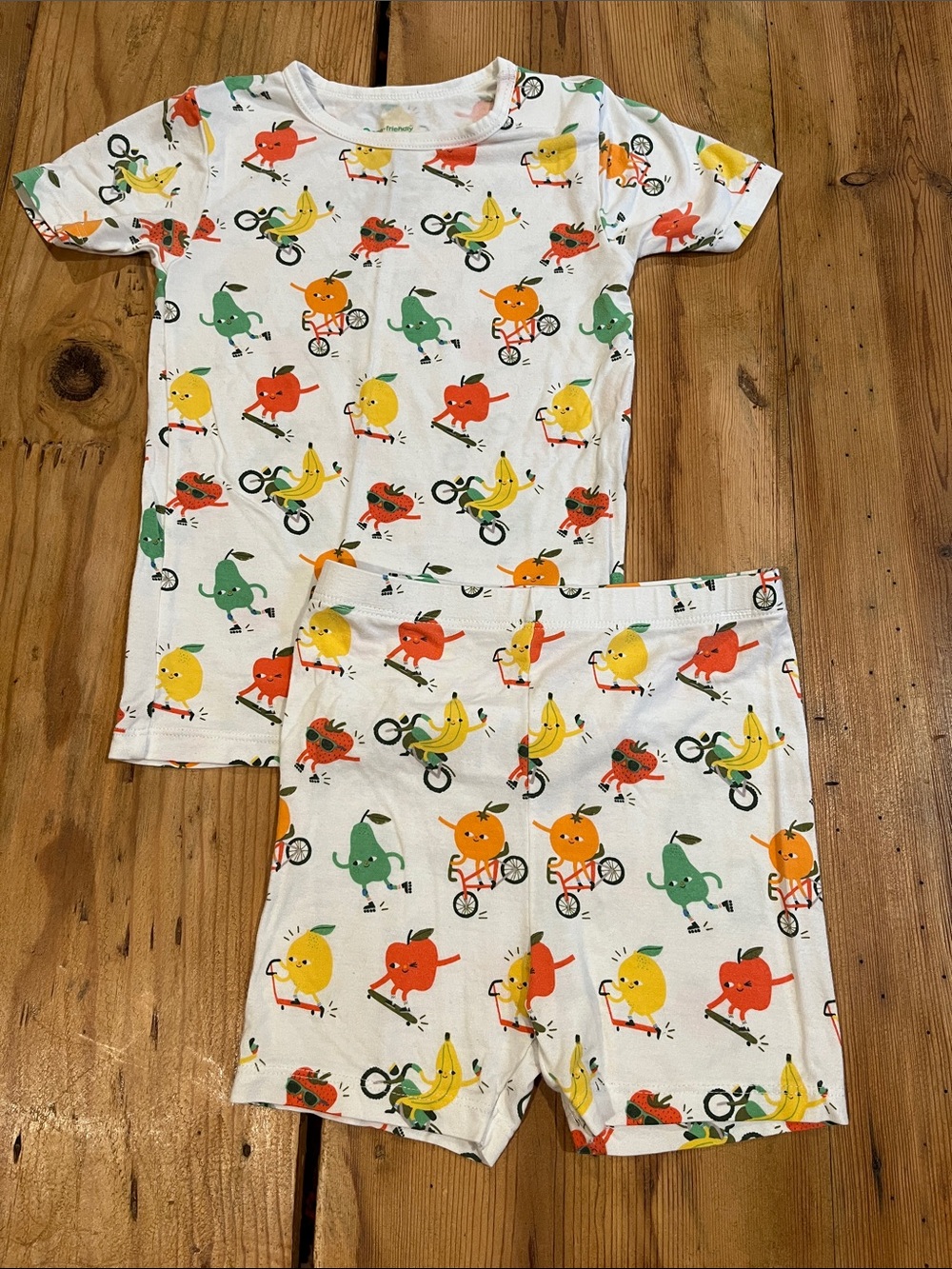 Set/2 MAGNETIC ME 2T Apple Pear Bicycle Skateboard Pajamas SS Shorts Bamboo